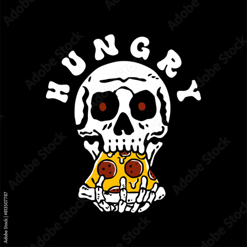Graphic Tees and Streetwear with Skull Art Urban Fashion with Personality