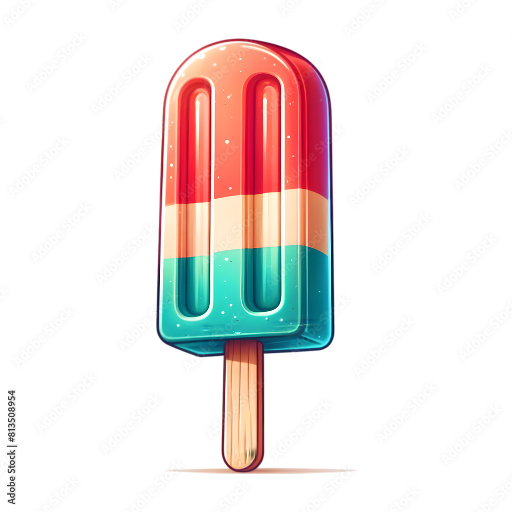 Ice cream, cool bars, bright colors, alternating with red, yellow and green. Ice cream, cool bars, bright colors, alternating with red, yellow and green.