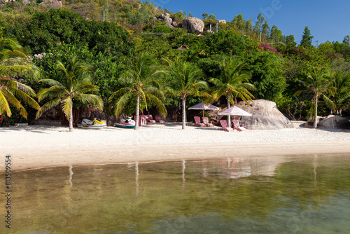 Картината върху платно Beach at Sao Bien, Province of Ninh Thuan, Vietnam, Asia