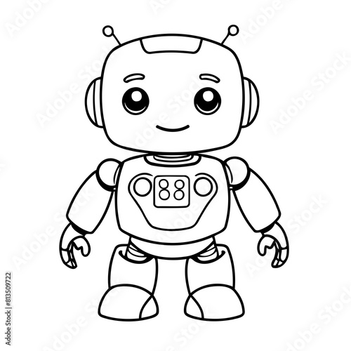 Cute vector illustration friendly hand drawn for toddlers