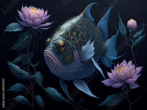 fish in the water generative Ai