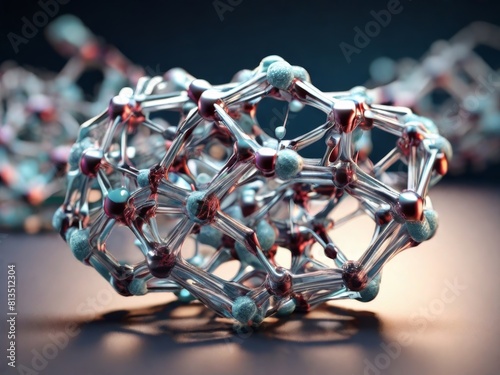 3D Molecular Structure photo