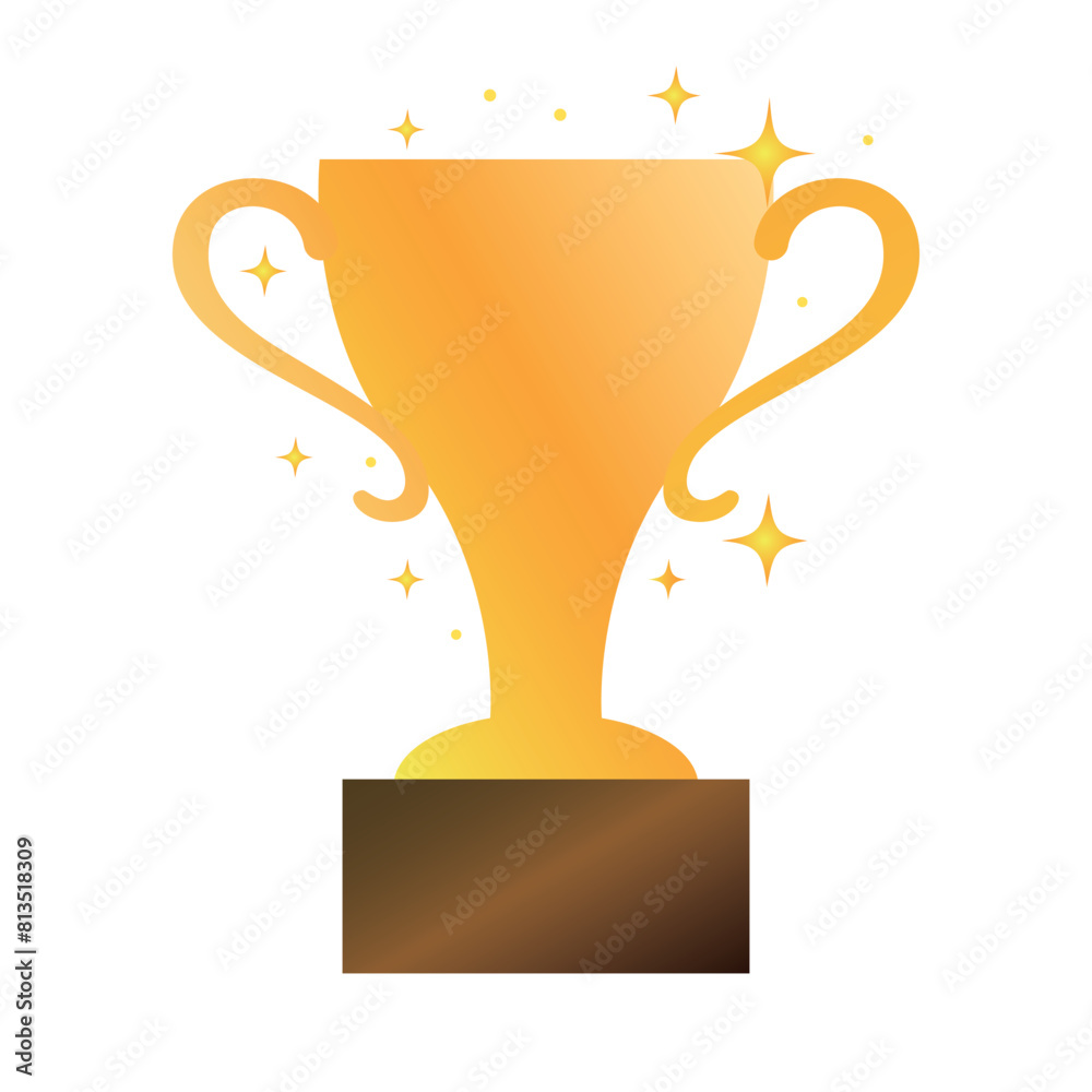 trophy icon design. champion reward sign and symbol. trophy icon design. champion reward sign and symbol.