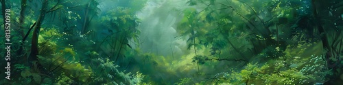 forest background landscape
