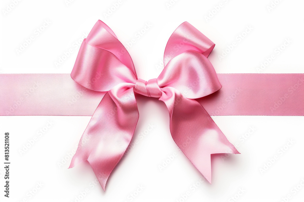 ribbon bow isolated on white background ribbon bow isolated on white background