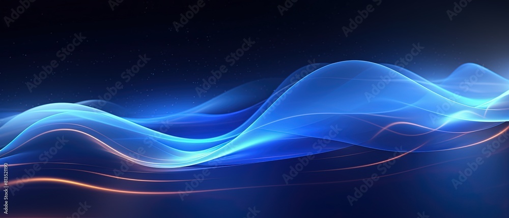 Trendy color glowing effect wave abstract background, wave technology futuristic minimal tech lines background Trendy color glowing effect wave abstract background, wave technology futuristic minimal tech lines background