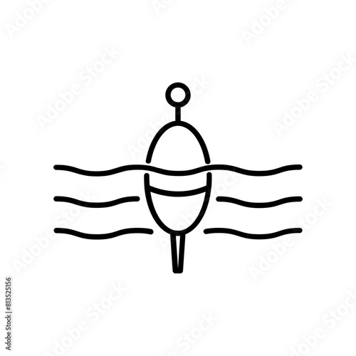 bait icon. outline icon photo