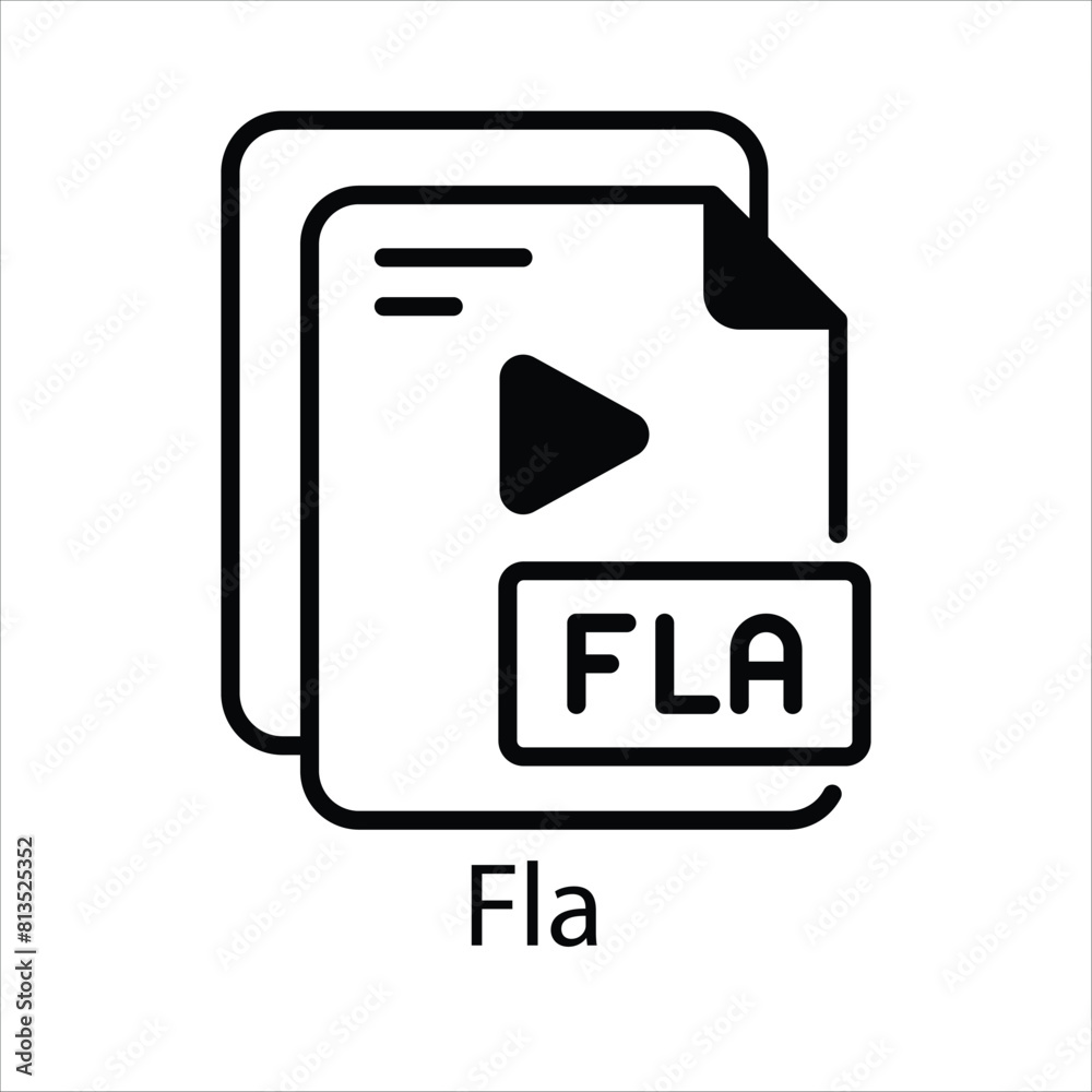 Fla Vector icon Fla Vector icon
