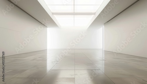 empty white room