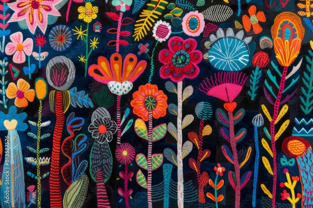A contemporary take on traditional folk art from around the world A contemporary take on traditional folk art from around the world