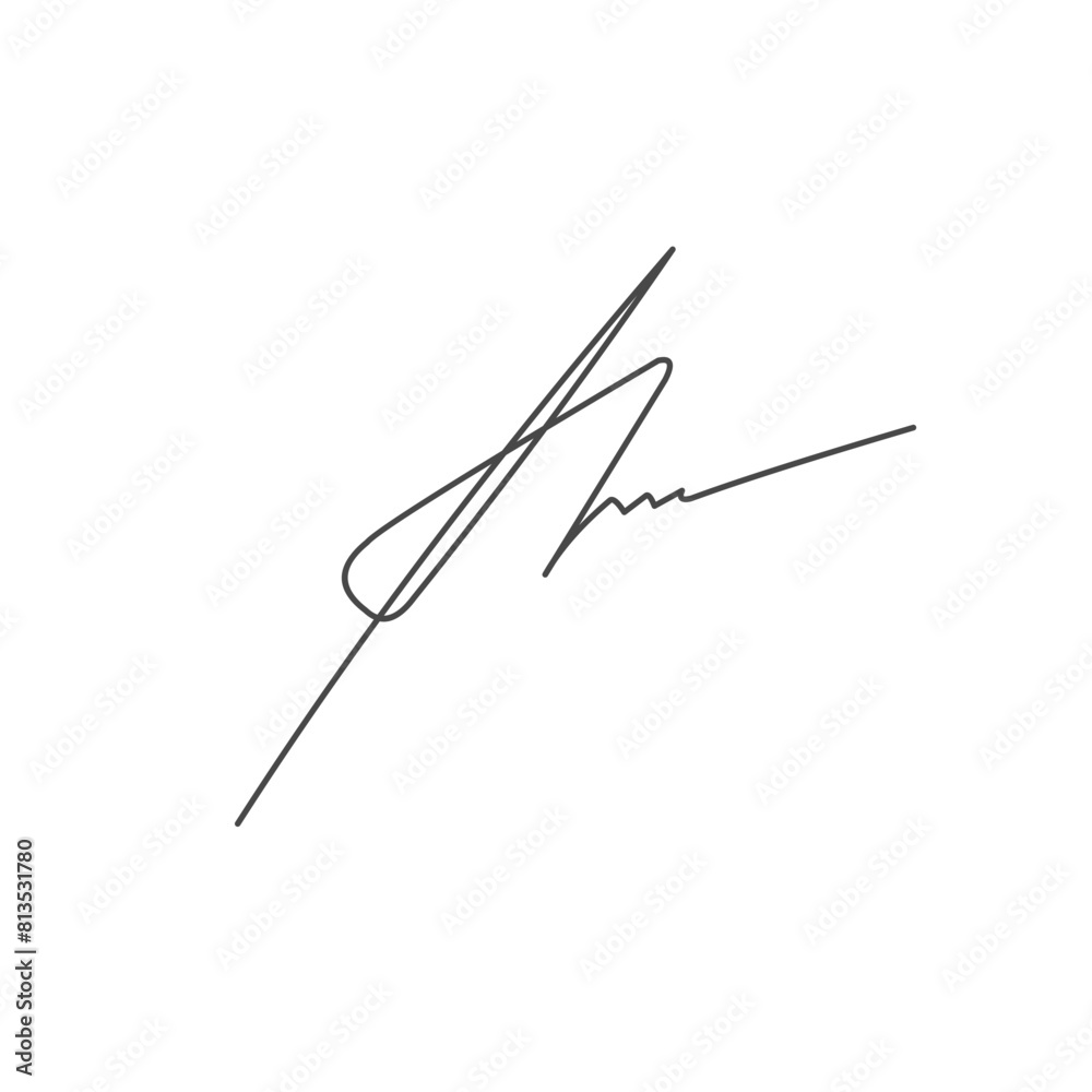 Hand Drawn Fake Signature Hand Drawn Fake Signature