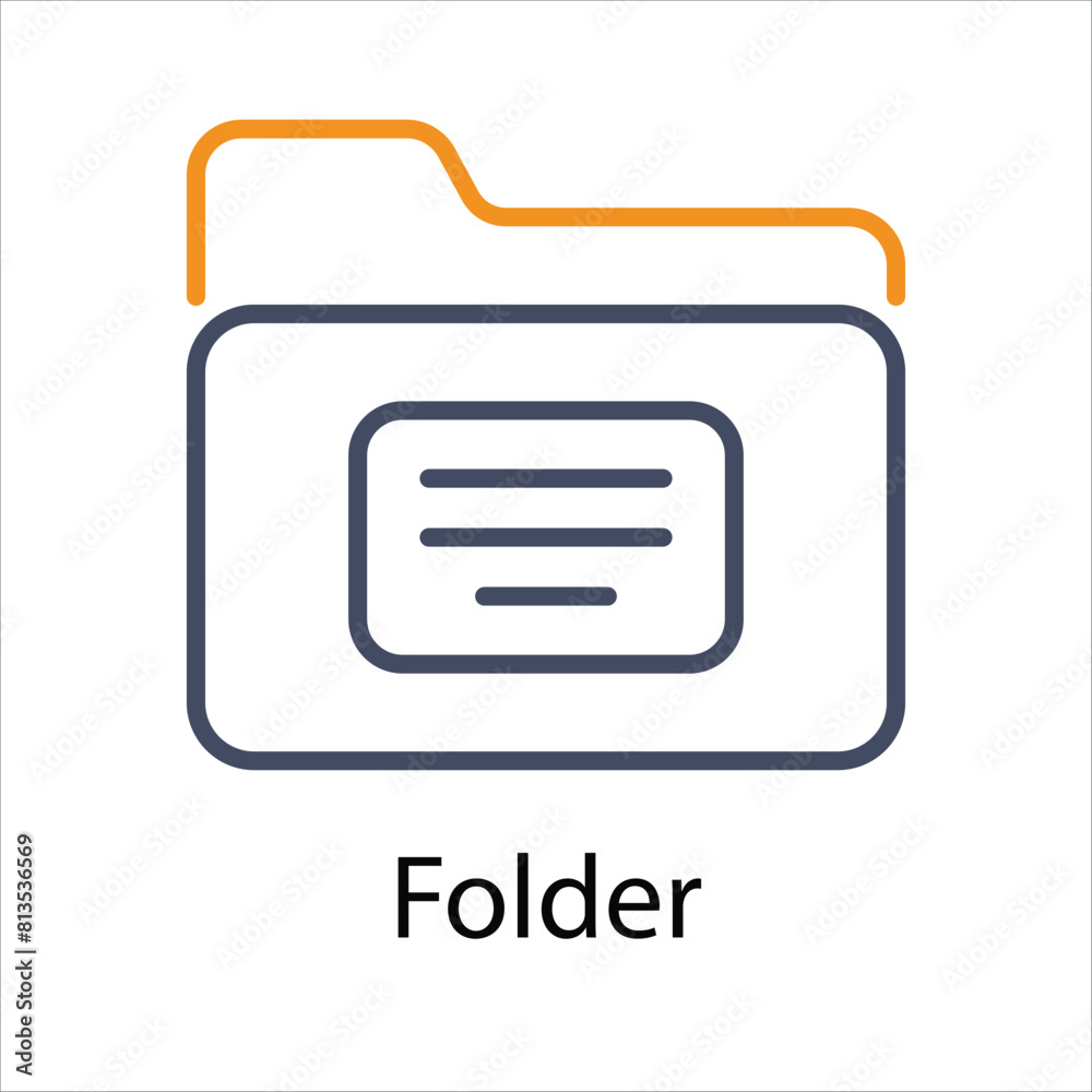 Folder Vector icon Folder Vector icon
