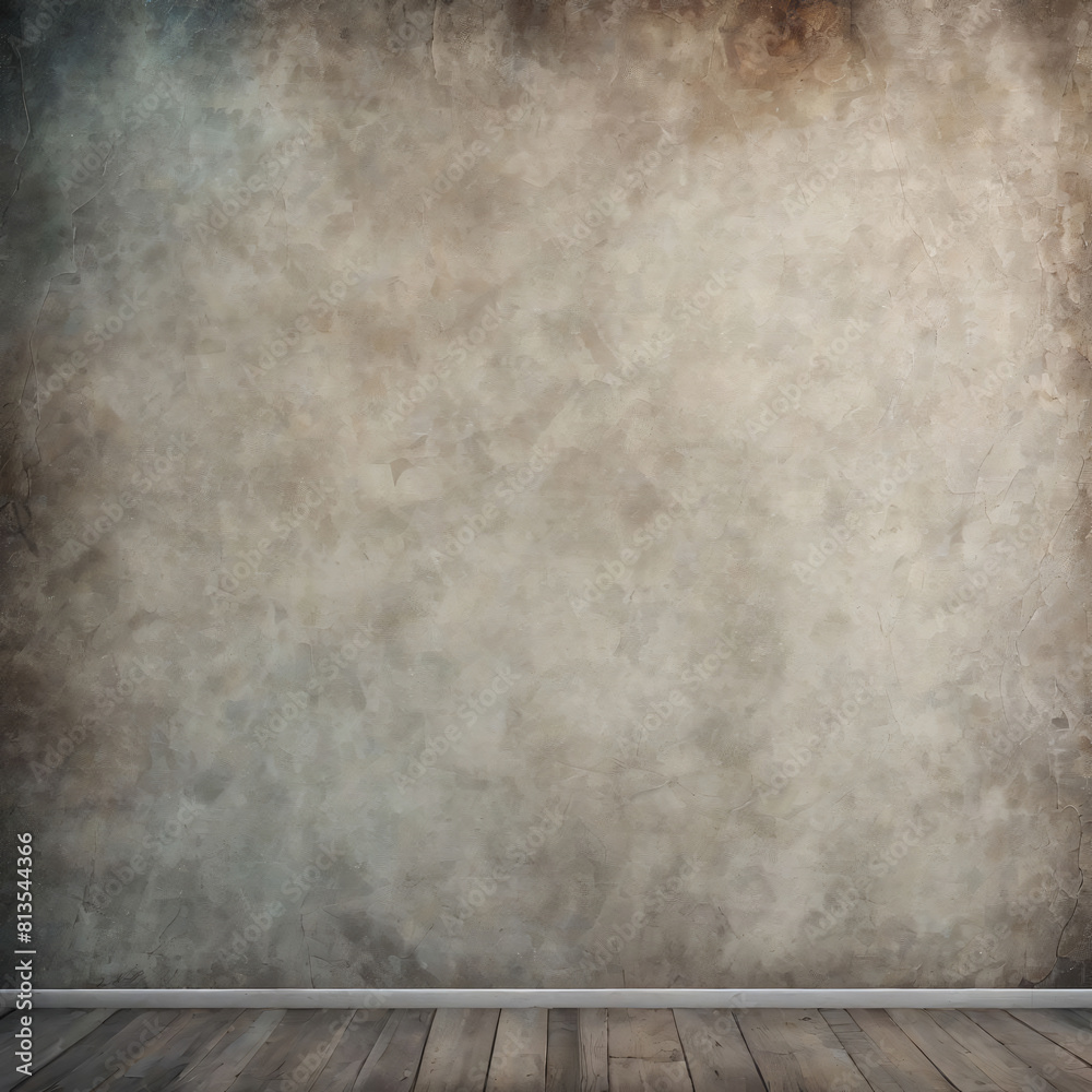 old grunge background with space for text or image. vintage wall