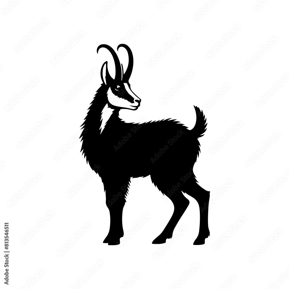 Chamois Silhouette Vector - Perfect for Nature Designs and Wilderness Enthusiasts Alike- Chamois Illustration- Chamois Vector Stock. Chamois Silhouette Vector - Perfect for Nature Designs and Wilderness Enthusiasts Alike- Chamois Illustration- Chamois Vector Stock.