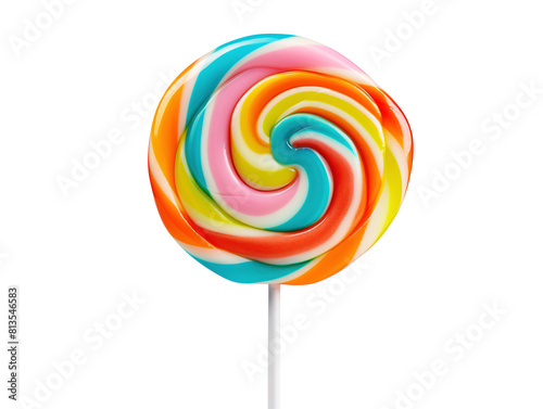 a colorful lollipop on a stick © Gabor