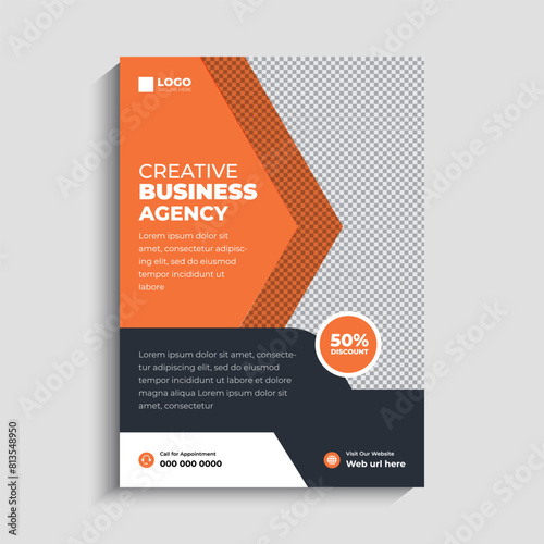Digital Marketing Agency Business Flyer Template Design photo