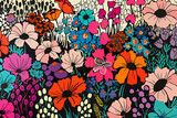 Colorful Floral Extravaganza: A Tapestry of Nature’s Blooms