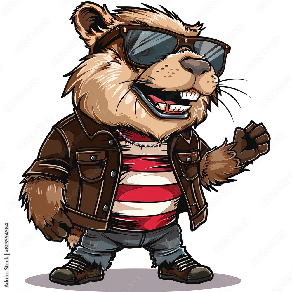 Beaver rockabilly fashion