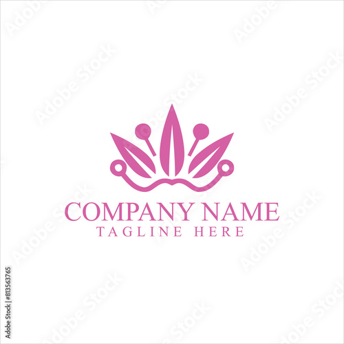 creative beauty skin care logo design vector
