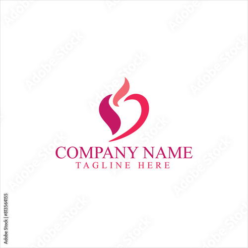 women logo with creative unique concept premium vector