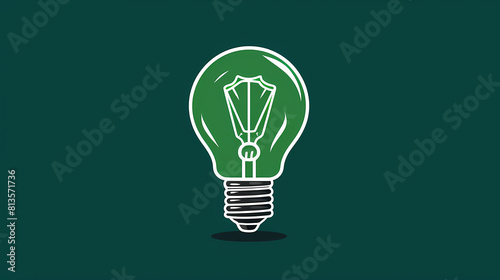 Light bulb, inspiration concept