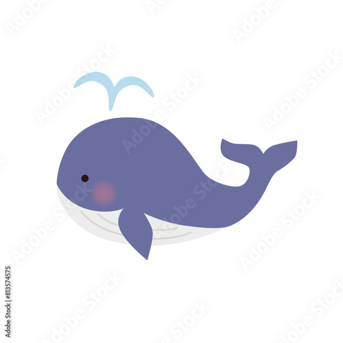 クジラのベクターイラスト