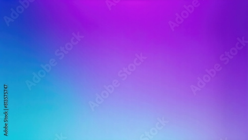 Cyan magenta blue purple abstract color gradient background grainy texture