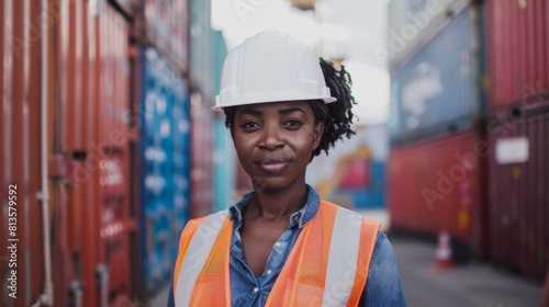 A Confident Construction Worker photo