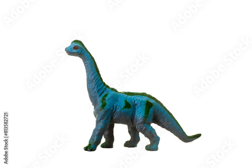 Brachiosaurus dinosaurs toy. Dinosaur from the Jurassic Morrison Formation of North America.
