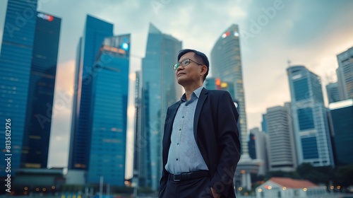 Singaporean Visionary Entrepreneur Pioneering Fintech, Singaporean, visionary entrepreneur, pioneering fintech © Babu