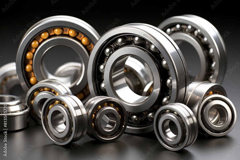 Steel shiny ball bearings for industry Steel shiny ball bearings for industry