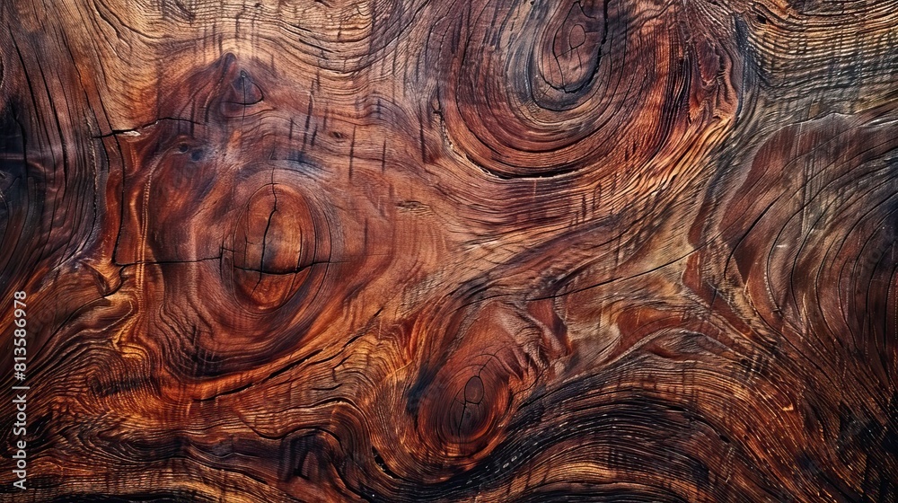 Charred wooden texture with intricate grain details and rich dark tones Charred wooden texture with intricate grain details and rich dark tones