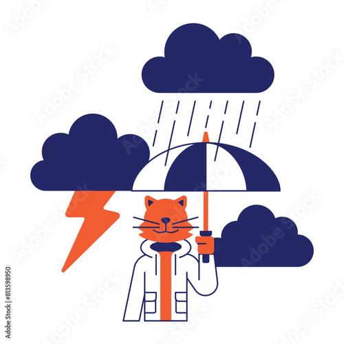 Cat in the Rain