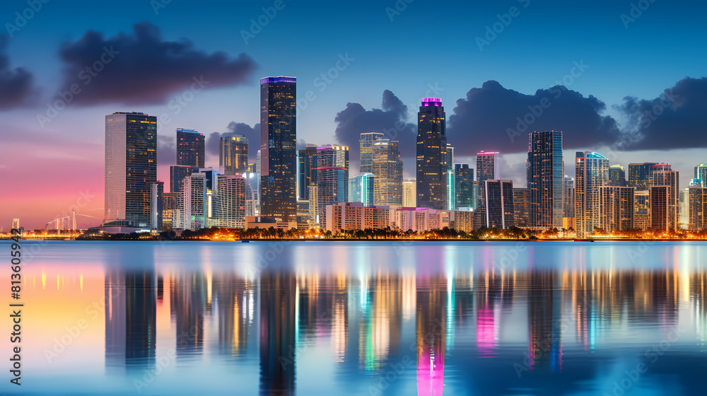 City skyline City skyline