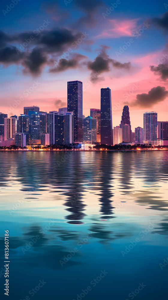 City skyline City skyline