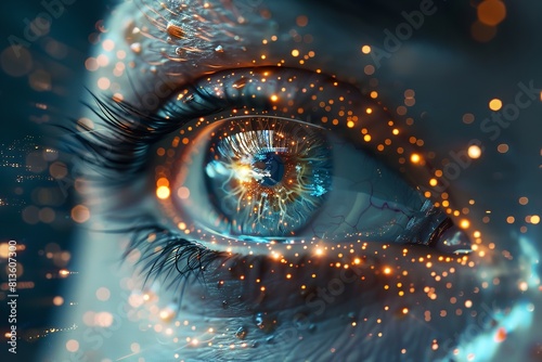 The Eye of Innovative and Futuristic AI Imagery. Generative Ai