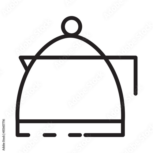 Drink Electric Kettle Line Icon