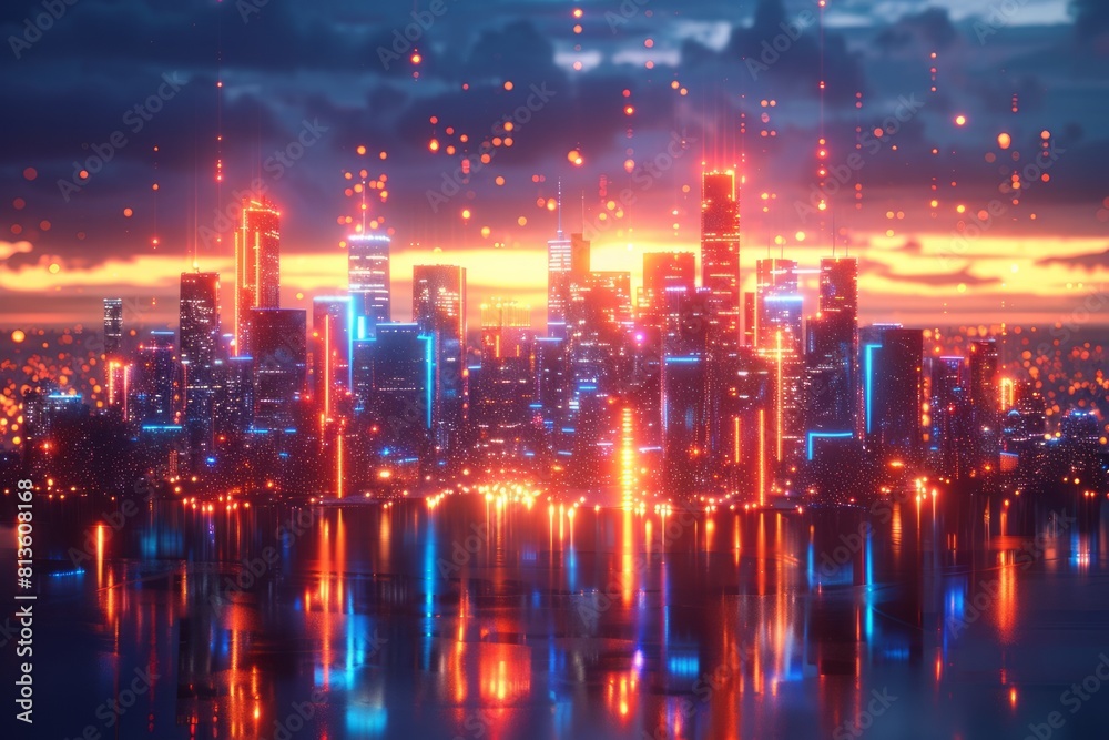 Fototapeta premium Concept Real Estate property investments or REIT, copy space