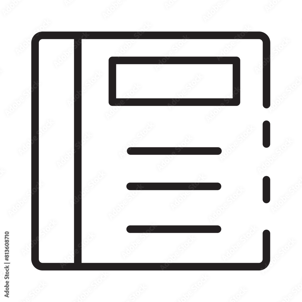 Growth Management Office Line Icon Growth Management Office Line Icon
