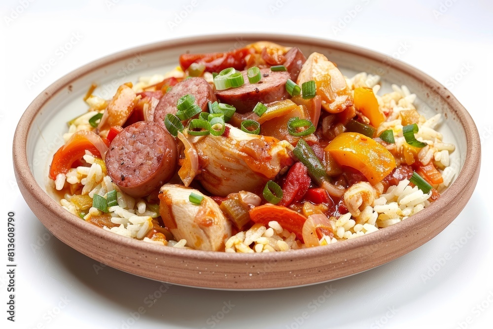 Mouthwatering Andouille and Chicken Jambalaya for Dinner Mouthwatering Andouille and Chicken Jambalaya for Dinner