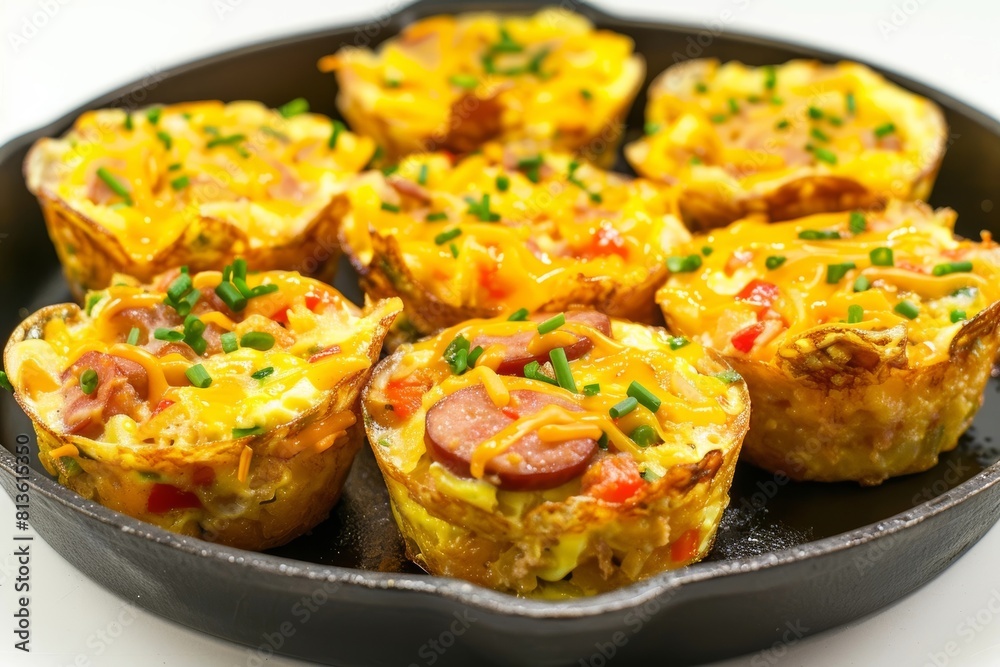 Elegant Muffin Cups with Individual Portioning for Easy Serving Elegant Muffin Cups with Individual Portioning for Easy Serving