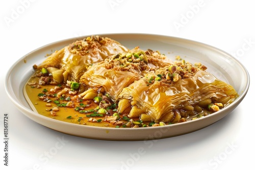 Sumptuous Apple Honey Baklava with Symphony of Flavors