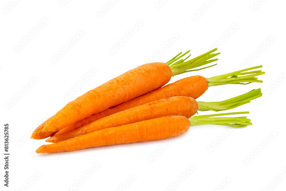 Carrot isolated on white background. Fresh and sweet organic carrots on a white background. Carrot slices. Vegan. Carrot isolated on white background. Fresh and sweet organic carrots on a white background. Carrot slices. Vegan.
