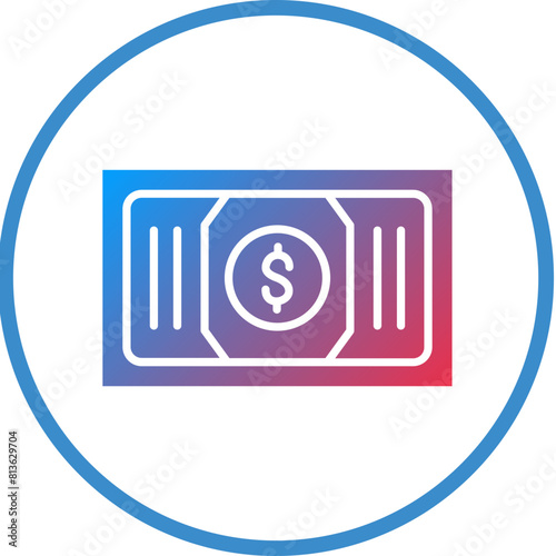 Vector Design Cash Icon Style