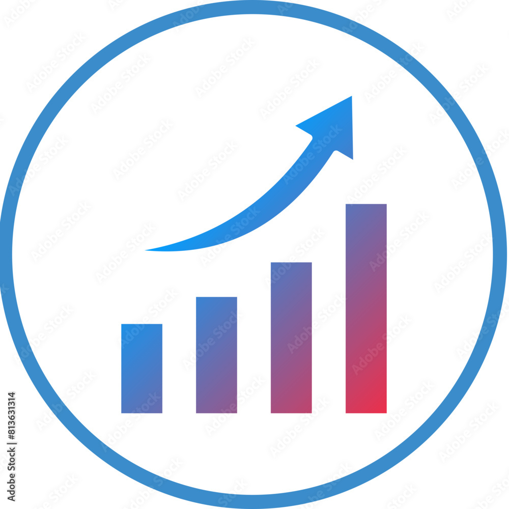 Vector Design Growth Icon Style