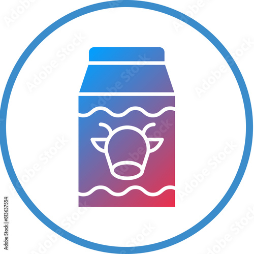 Vector Design Milk Icon Style
