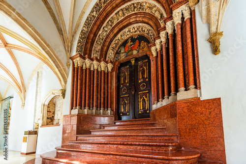 Obraz na płótnie The interior of the UNESCO world heritage site Benedictine monastery Pannonhalma Archabbey w salonie