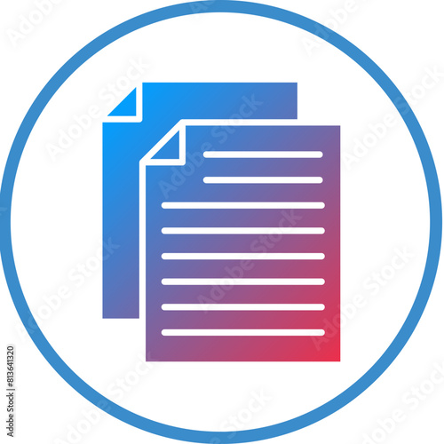 Vector Design Clone Icon Style