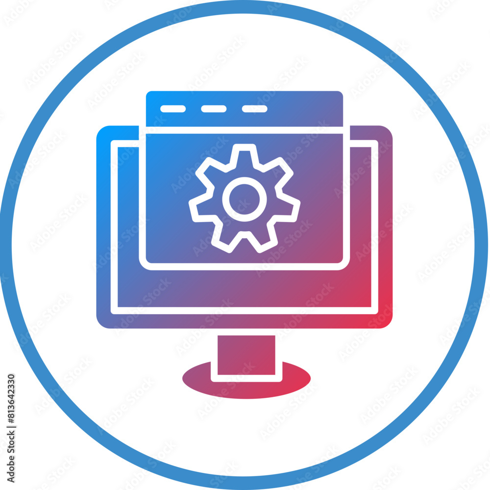 Vector Design Software Icon Style Vector Design Software Icon Style