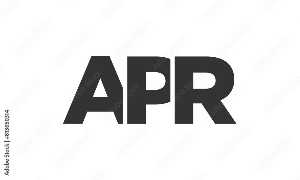 APR logo design template with strong and modern bold text. Initial based vector logotype featuring simple and minimal typography. Trendy company identity. APR logo design template with strong and modern bold text. Initial based vector logotype featuring simple and minimal typography. Trendy company identity.